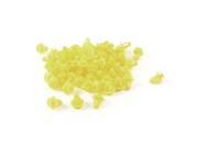 Unique Bargains 100 Pcs Plastic Rivet 9mm Hole Car Door Trim Panel Retainer Clip Yellow