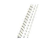 Unique Bargains 5Pcs RC Toy Car Frame Round Stainless Steel Straight Rods Axles 3mmx110mm