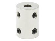 Unique Bargains 6mmx10mm Bore Stainless Steel Robot Motor Wheel Coupling Coupler 6mm to 10mm