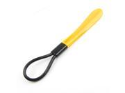 Unique Bargains Handy 10.4 Long Black Yellow Plastic Shoehorn Shoe Horn