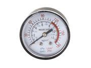 Pressure Range 0 12kgf cm2 0 180psi 9mm Air Messuring Compressor Gauge