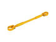 Unique Bargains Autocycle Gold Tone Aluminium Remoulded Leading Strengthen Lever Handle Bar