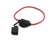 Van Automobile Truck Blade Fuse Holder Red Wire Leads