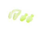 Youth Swimming Sports Waterproof Gear Swim Nose Clip Ear Plugs For Men Women