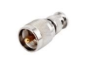 Unique Bargains UHF Male Jack to BNC Male Plug RF Coaxial Antenna Connector Adapter