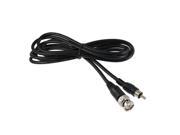 Unique Bargains Black 3 Meters RCA to BNC Male Connector Video Cable for CCTV Camera