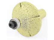 Unique Bargains Gold Tone 44mm Dia Diamond Coated Profile Wheel Router Bit for Granite Stone