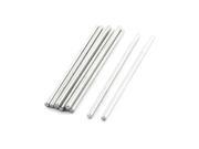 Unique Bargains 10Pcs RC Airplane 2mm Dia Hardware Tool Stainless Steel Round Rod 50mm Long