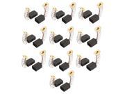 10 Pairs 14mm x 9mm x 6mm Power Tool Carbon Brushes for Makita Power Tool