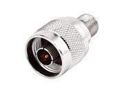 Unique Bargains N Type Male Plug to F Type Female Jack Coaxial Cable Adapter Coupler