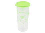 Unique Bargains Home Office Water Container Clear Plastic Drinking Water Bottle 480ml