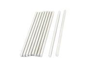 Unique Bargains 10 Pcs RC Toy Car Frame Round Stainless Steel Straight Rods Axles 3mmx70mm
