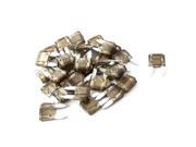 30 Pcs 7.5A Small Size Blade Fuses Coffee Color for Vehicle Car Auto