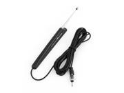 Unique Bargains Black Outdoor Radio TV FM AM Signal Booster Electricity Antenna for Car Truck