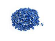 Unique Bargains SV2 3.7S Fork Type Pre Insulated Wiring Terminals Blue 1000pcs for AWG 16 14