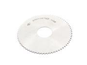 Unique Bargains 80mm x 1.0mm x 22mm HSS Milling Cutter 72T Slitting Saw Silver Tone Unique Bargains 80mm x 1.0mm x 22mm HSS Milling Cutter 72T Slitting Saw Silver Tone