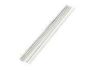 Unique Bargains 5PCS Lathe Drill 140mm x 2.5mm Stainless Steel Round Rod Axle Bars