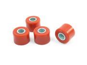 Unique Bargains Red Plastic Shell Shock Absorber Bushings Damper Assembly 4 Pcs for Motorcycle