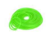 8mm OD 4.5mm Inner Dia Green Silicone Fuel Line Tube Pipe 18 Meters