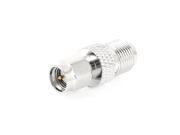 Unique Bargains SMA Male to F Type Female Converter M F Adapter Straight Antenna Cable Connector