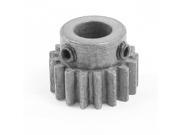 Gray Metal 8mm Inner 17 Teeth Brushless Motor Axial Pinion Gear for RC Model