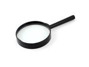 Unique Bargains Magnifying Glass Black 3X Straight Shank Within 75mm