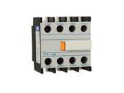 Unique Bargains Contact Relay Auxiliary 4 NC Contactor Circuit Breaker