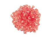 150x Faux Crystal Stones Ornament Red for Aquarium Decor