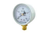 Unique Bargains 1.6MPa Round Dial Gaseous Air Water Pressure Gauge