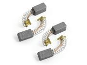 2 Pairs 13mm x 7.5mm x 6.5mm Electric Motor Carbon Brushes