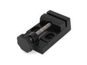 Unique Bargains 55mm Aluminum Craft Hobby Bench Table Clamp Vice Tool Black