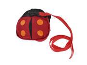 Ladybirds Shaped Kid Toddler Walking Keeper Safety Harness Strap Backpack Red