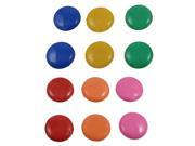 12 Pcs WhiteBoard Magnet Buttons Round Shape 30mm for Refrigerator