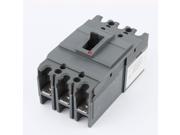AC 220 230V 380 400V 3 Pole Overload Protection Miniature Circuit Breaker