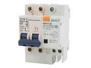 AC 400V 25A DZ47 63 C25 2 Pole Overload Protection Mini Circuit Breaker