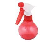 Beauty Tool Trigger Water Spray Bottle Atomizer 170ml White Red