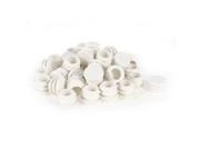 40 x White Plastic Pipe End Blanking Caps Tube Tubing Insert Plugs Round 19mm