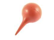 Rubber Suction Ear Washing Syringe Squeeze Bulb Orange