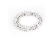Unique Bargains 2mm Width 10M Long Thermometry Coiled Thermocouple Extension Wire