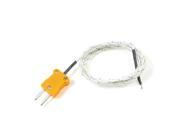 Unique Bargains 40C 250C 35mm x 15mm Probe Thermocouple Temperature Sensor TP01 K Type