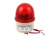 AC 220V Red LED Industrial Safety Rotary Flash Lamp Strobe Signal Warning Light