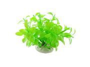 Unique Bargains Plastic Plants w Anchor Decor Ornament for Aquarium