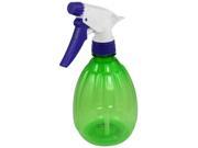 550ML Clear Green Plastic Anti slip Trigger Spraying Liquid Spray Bottle