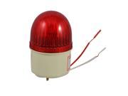 Unique Bargains Unique Bargains 10W DC 24V 2 Wired Red Signal Buzzer Siren Alarm Industrial Indicating Light