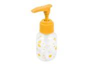 Unique Bargains Portable Orange Plastic Mist Water Cosmetic Spray Bottle Perfume Holder 65ml