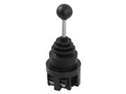 2 Position 2 NO Contact Panel Mount Momentary Joystick Wobble Switch