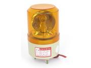 AC 110V Buzzer Sound Rotating Industrial Signal Warning Lamp Orange
