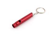 Training Survival Pet Obedience Gift Mini Whistle Pendant Keyring Keychain Red