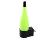Home Bedroom Automatic LED Wall Night Light Lamp Bottle Shape