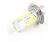 Unique Bargains White H7 5 SMD LEDs Lens Driving Lamp Fog Light Foglight Bulb 7.5W 12V